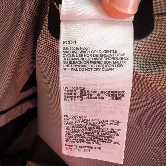 Exofficio raincoat/trench, W Small, Black - Picture 4 of 11